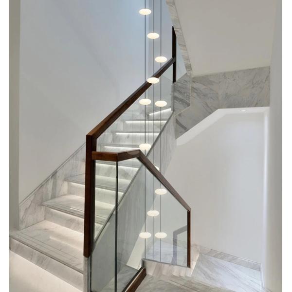 Led staircase chandelier modern living room chandelier hanging designer Villa duplex building lighting(WH-AP-553)