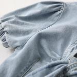 Oem Factory Manufacturer Custom Logo Elastic Slim Fit Denim Dress Street Custom
