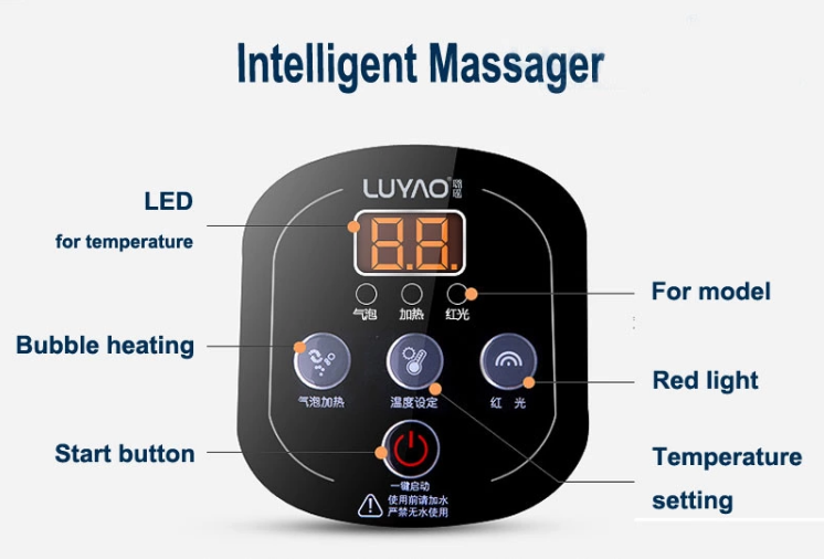 Pop Relaxing Antibiosis Foot Bath Massager 6KGS/ 6.5KGS With Bubble Function