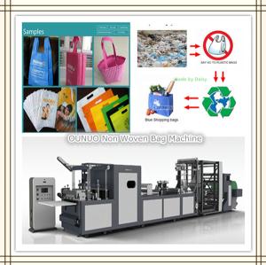 China Hot Sealed Non Woven Shopping Bag Machine wholesale