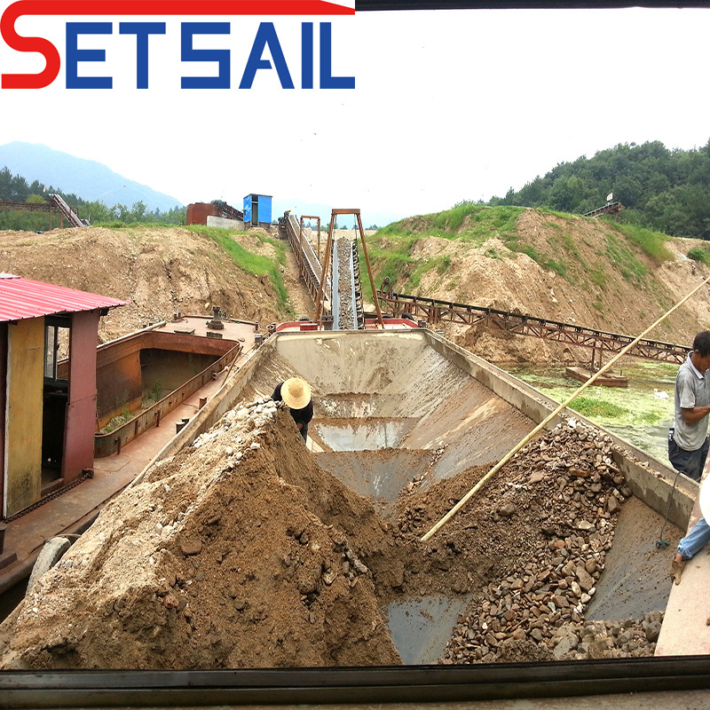 Good Capacity Sand Transportation Boat with Yuchai Diesel Engine