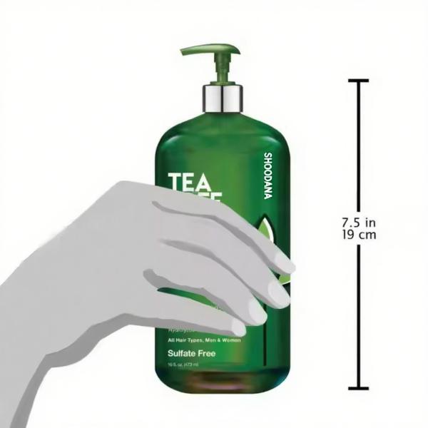 Natural Tea Tree Oil Hair Care Products Organic Shampoo and Conditioner Nourishing Hair Grow Shampoo for Men and Women