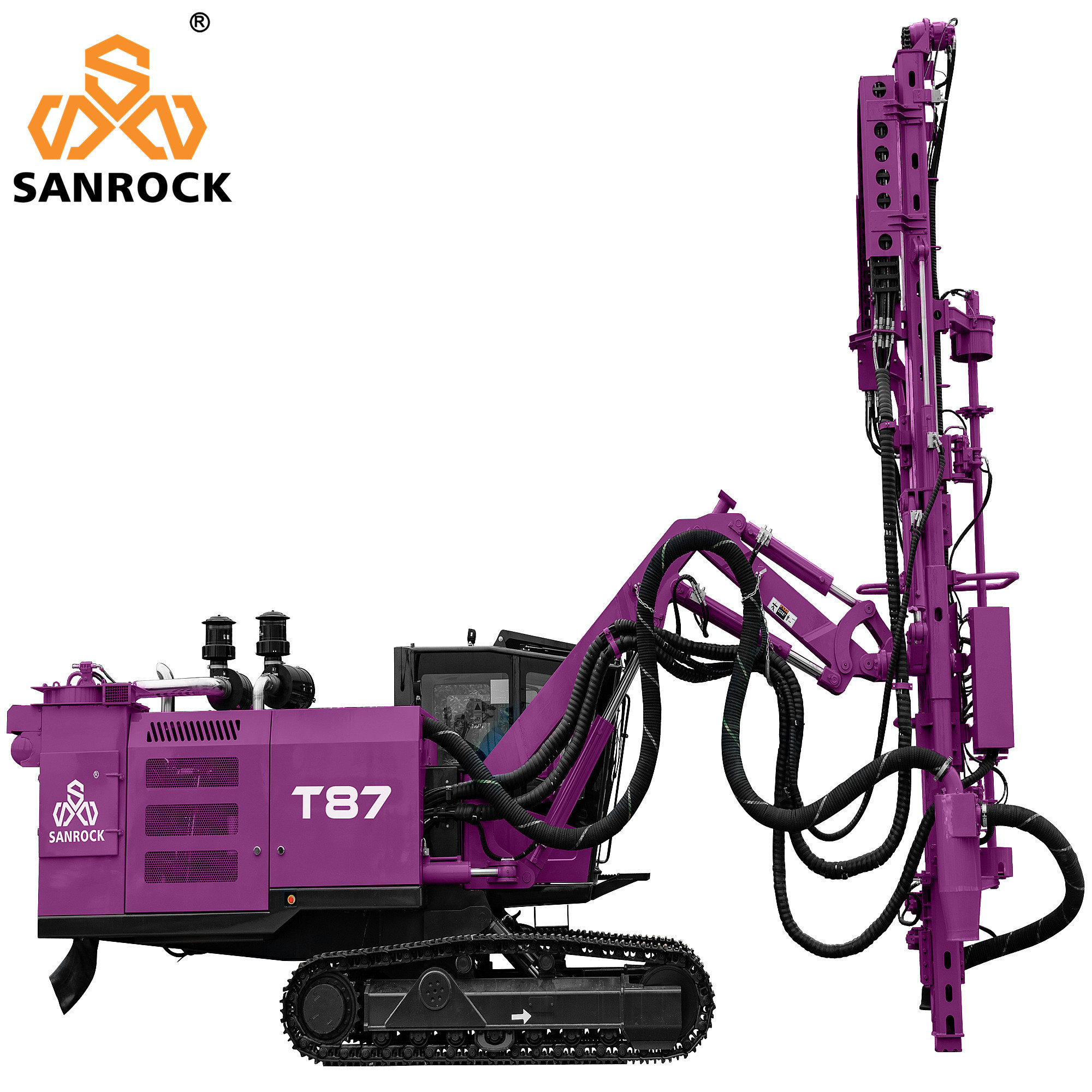 Mining Drilling Machine Surface Rock Borehole Drilling Equipment Top Hammer Drilling Rig