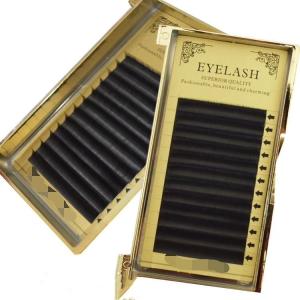 China Makeup Soft Silk Eyelash Extensions / Real Mink Fur Eyelash Extensions wholesale