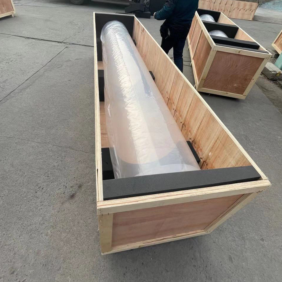 Manufacture High Temperature Resistant Large Quartz Glass Tube