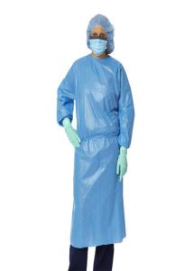 China Fluid Resistant Medical Isolation Gowns , Disposable Laboratory Gowns wholesale