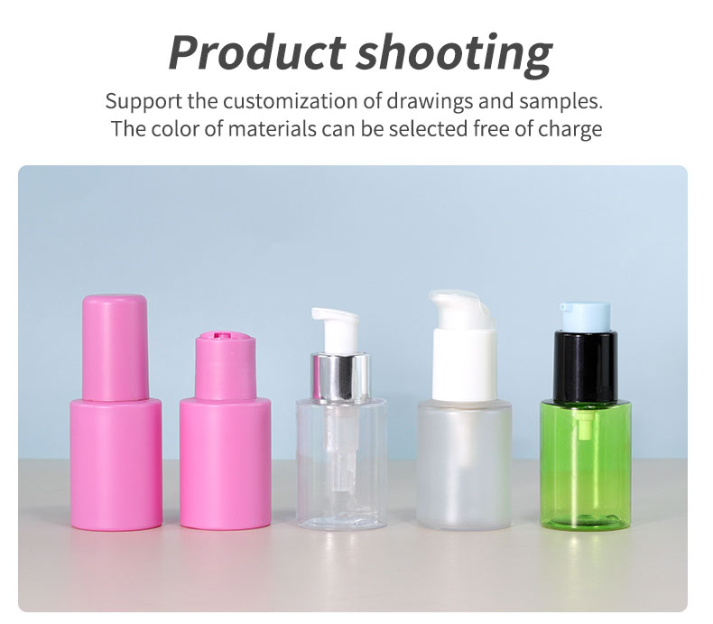 Luxury Plastic Cosmetic Bottles 60ml 100ml Pink Fine Mist Spray Bottle Packaging For Industrial