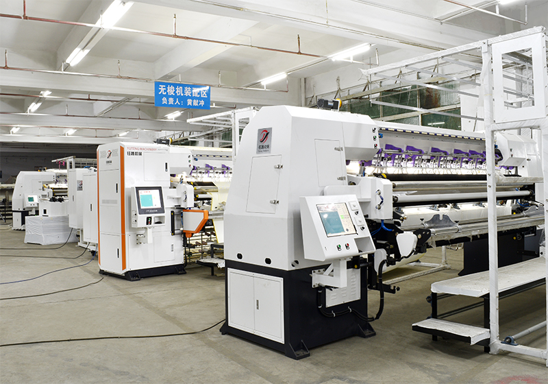 3.5KW PLC Computerized Multi Needle Quilting Machine Lock Stitch