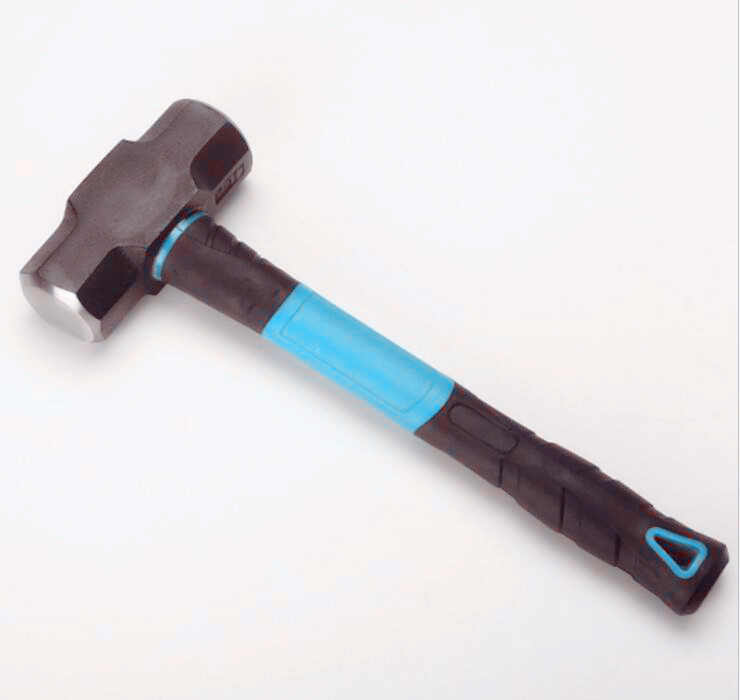 4LB Sledge Hammer(XL-0128) with painted surface,double color rubber handle and good price