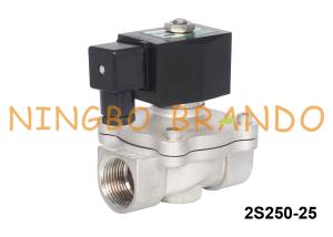 China 1'' Electric Water Solenoid Valve Stainless Steel 24V 220V wholesale