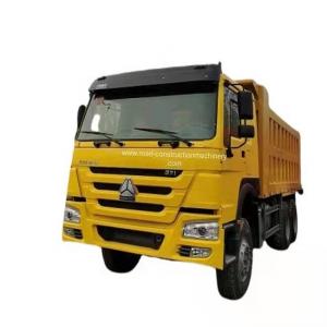 China SINOTRUK Howo 12.00R20 Tyres 371hp Used Dump Truck 20cbm For engineering transportation on sale