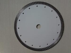 China Mid Angle Grinder Stone 7 &quot; Turbo Diamond Blade White 230mm Hot Pressed wholesale
