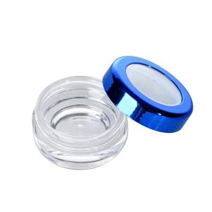 China Skin Care Face Cream 30g Acrylic Plastic Canning Jar Lids wholesale