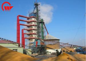 China Single Outdoor Corn Dryer Machine With Husk Burner 100 - 1000 Tons Capacity wholesale
