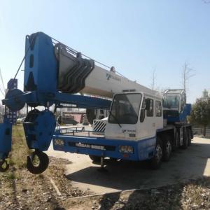 China 2011 Year Second Hand Truck Cranes Mobile Cranes Blue Color 70t Lifting wholesale