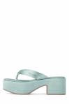 Lotus Pink Womens Wedge Heeled Shoes