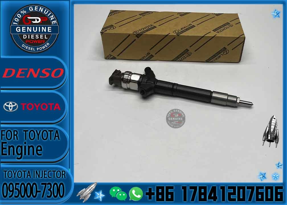 Hot Sale Nozzle Injector 0950007300 095000 7300 Auto Parts Injector 095000-7300 for Toyota