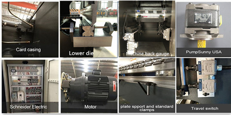 Automatic Metal Bending Machine CNC Hydraulic Bender Sheet Metal Industry 100T Economic