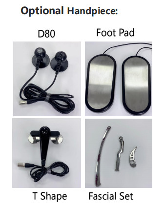 80mm Handdle Smart Tecar Therapy Machine For Knee Shoulder Pain
