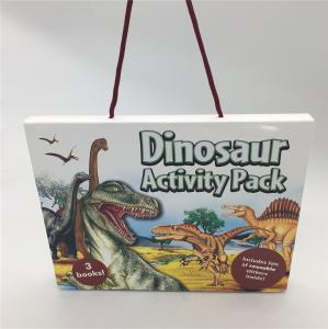 China Educational Fancy Paper Color Painting Book,Sticker book, Coloring Book Set with Box on sale