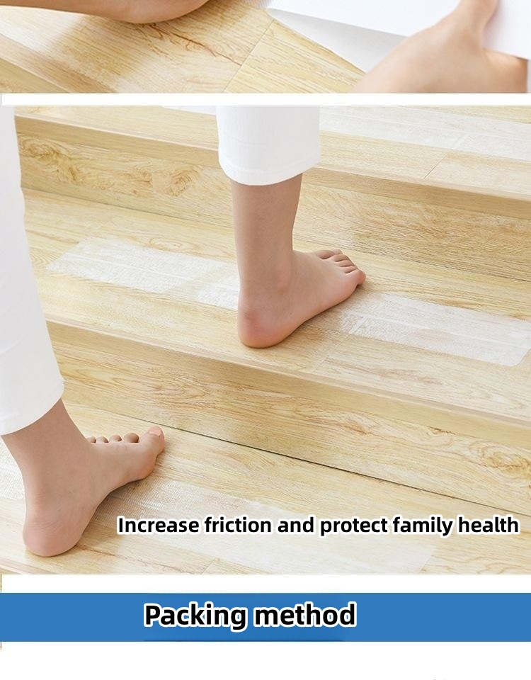 Modern Design Anti Slip Strips Stair Treads Easy to and for Increased Friction