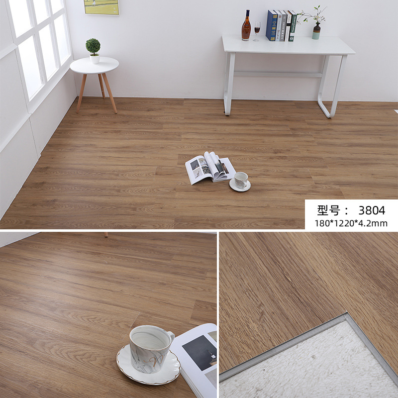 4mm 5mm 8mm Spc Flooring Plastic Vinyl Floor Tile with and Online Technical Support