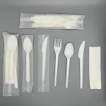 Biodegradable Cutlery Composable PLA Airline Dispos Plastiable Biodegradablec