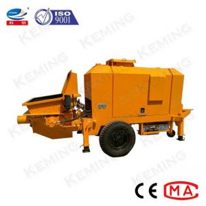 China Mobile Concrete Conveying Spray Hydraulic Concrete Pump For House Construction wholesale