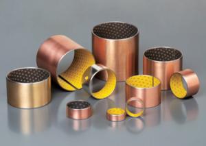 China High Precision Oilless Bushing All Oiles Bronze Bearing , Oil Free Bushings wholesale