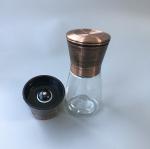 Stainless Lid Glass Jar 140mm 170ml Salt Mill Pepper Grinder