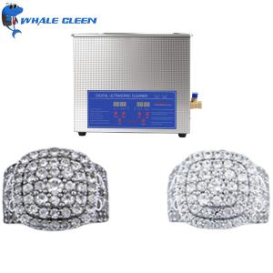 China 40khz Ultrasonic Jewelry Cleaning Machine 22L 600W Heat Power wholesale