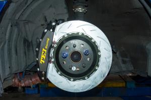China BBK For Subaru WRX / STi Big Brake Kit Front P60S Forged 6 Piston Calipers 18 Inch Wheel wholesale