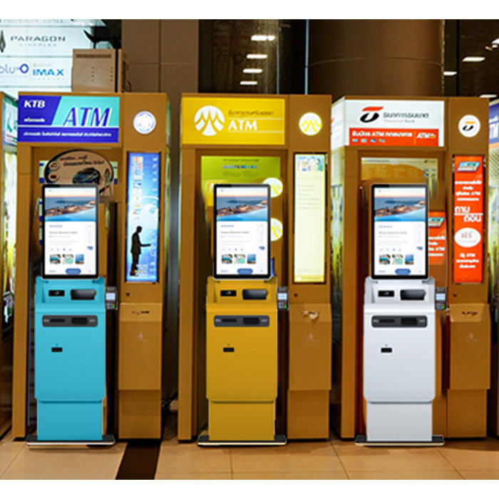 Multi Currency Crypto Kiosk ATM Crypto Machine With User Friendly Touchscreen And Wi Fi Connectivity