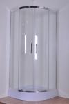 Waterproof Modern Quadrant Round Shower Enclosure CE SGS Certification