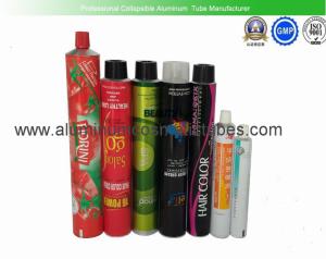 China Skin Carecream Empty Aluminium Tubes , Eye Ointment / Aluminium Toothpaste Tube wholesale