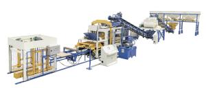 China Halstec12-15 Automatic Cement Block Making Machine ISO9001 56.2KW wholesale