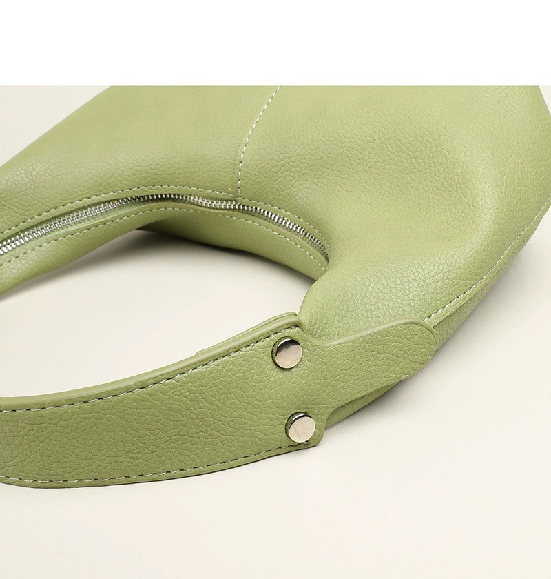 Custom Logo Handbags for Women Retro Vegan Leather Clutch Purse Tote Shoulder Bag
