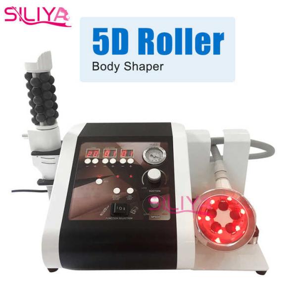 Infared 5D Vacuum Suction R-Sleek Roller Rotation Body EMShape Cellulite Massage