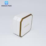 ISO9001 Small Jewelry Packaging Boxes PU Leather Pearl Paper Hot Stamping