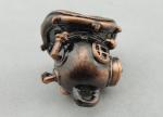 Pewter Stamped, Die Spinning, Injection Scuba Diving Promotional Keychain,