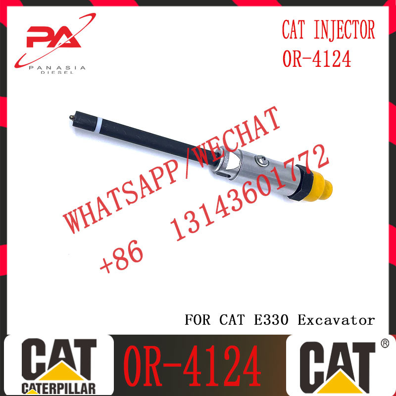 Diesel Fuel Injector Pencil Nozzle 7W-7038 7W7038 0R4124 0R-4124 For C-A-Terpillar Engine 3306 3306B