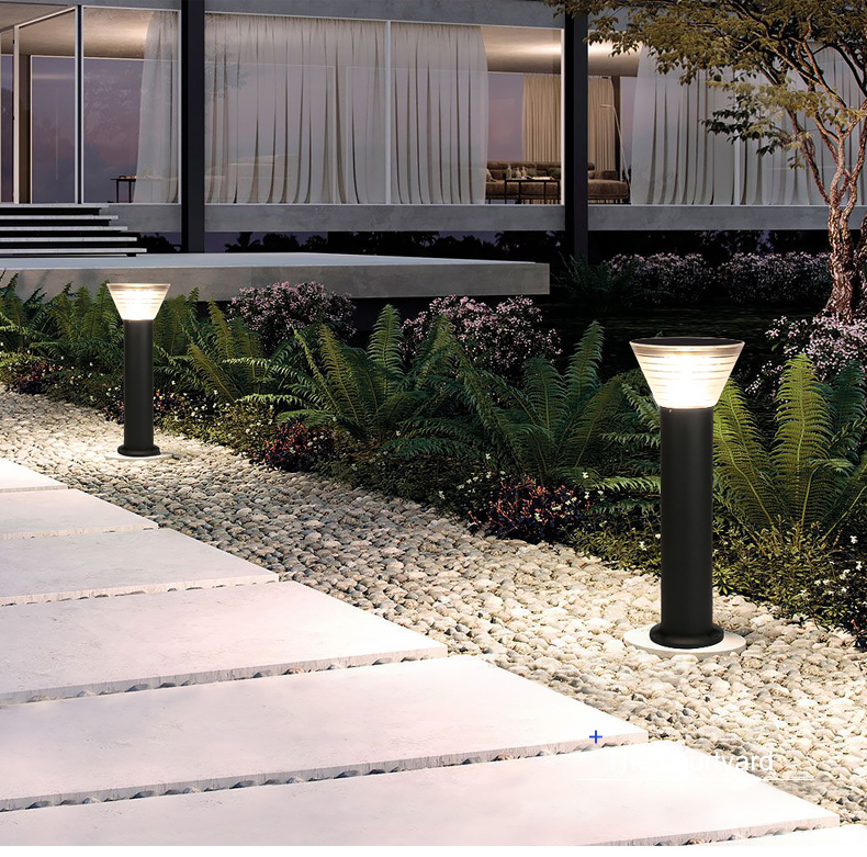 LED2835 Outdoor Garden Solar Light 3500K Warm White Optically Controlled