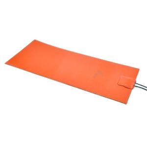 China Round Silicone Rubber Heating Element 5w , Silicone Hotbed 220v wholesale