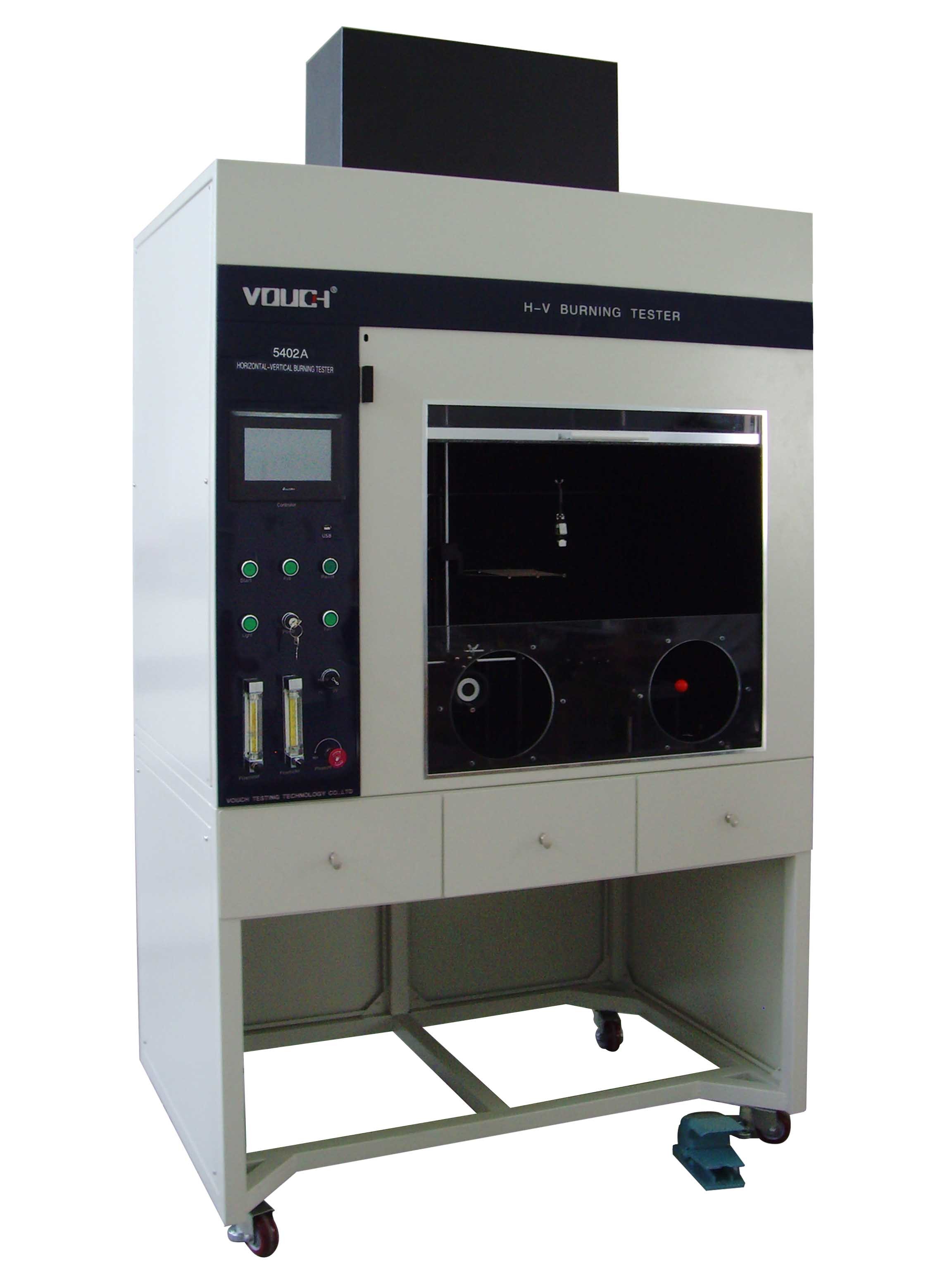 Horizontal Flammability Test Apparatus , Standard Ul 94 Test Equipment 220V