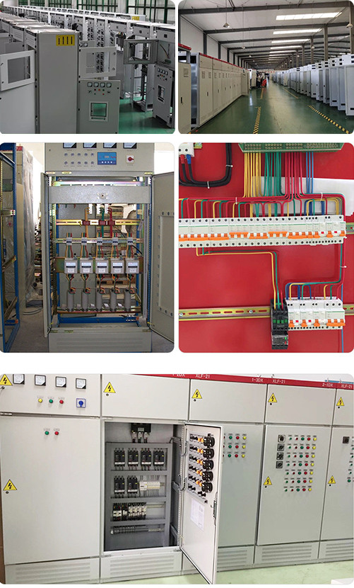 Voltage 12kV Electrical Low Tension Switchgear Power Distribution Cabinet GCK