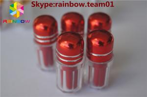 China Pill packaging capsule contianer with metal cap sex pill packaging capsule bottle with printed cap sex capsule packaging wholesale