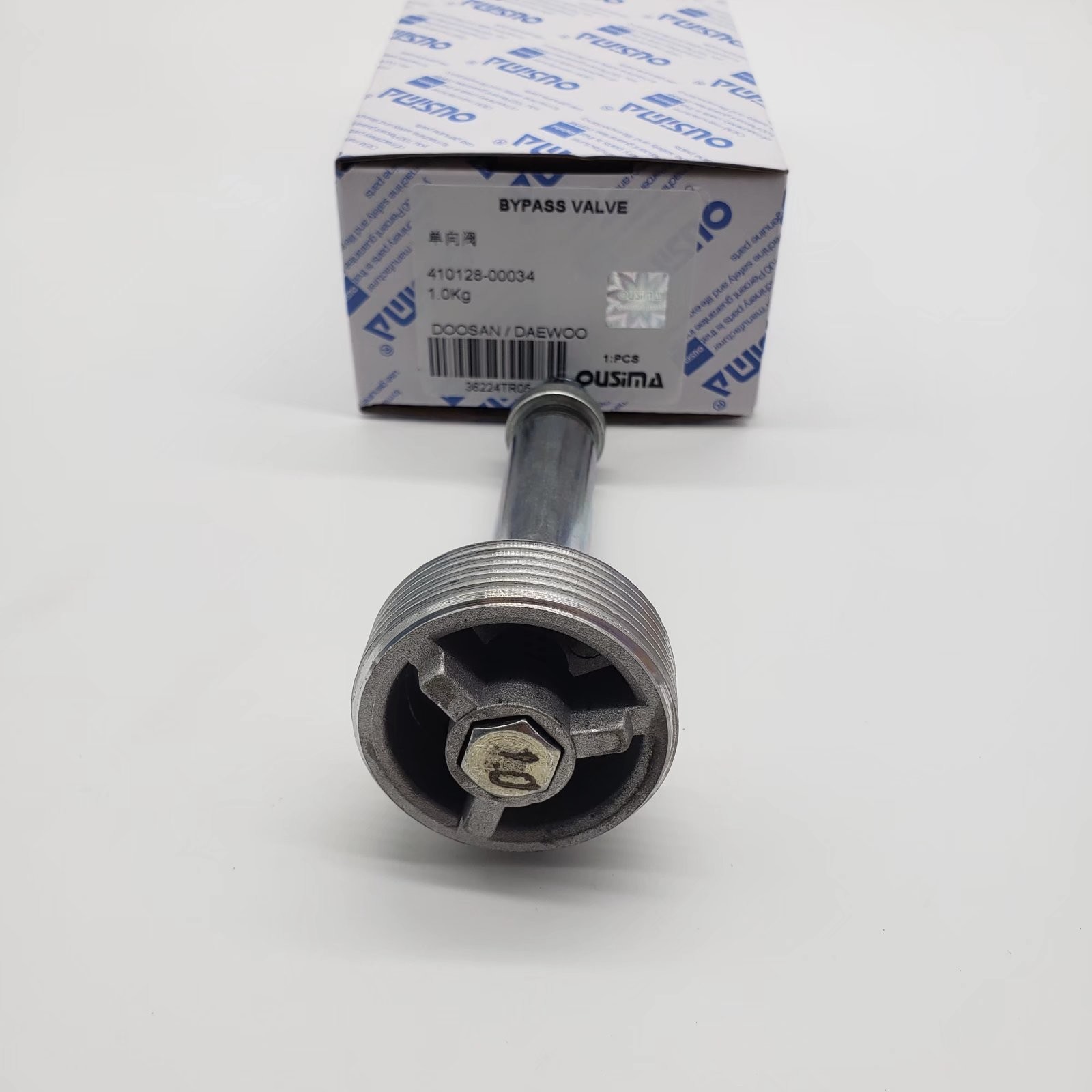 1.0kg One Way Fuel Valve 410128-00034 For Doosan Daewoo Excavator