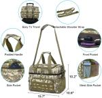 Cute Insulated Cooler Tote Bag Beach Beverage Sport Camping Freezer 15X10X10"
