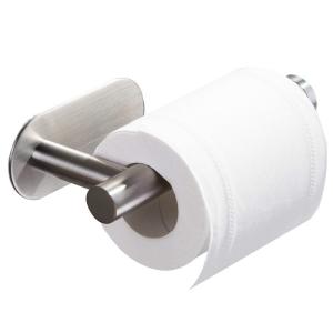 China Stainless Steel Bathroom Adhesive Toilet Roll Holder Custom Logo wholesale