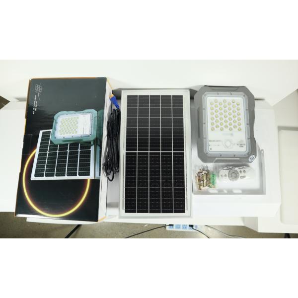 60w 100w 200w 300w 500w 800w 1200w 1500w High power Solar floodlight with Remote controller Light sensor Motion sensor